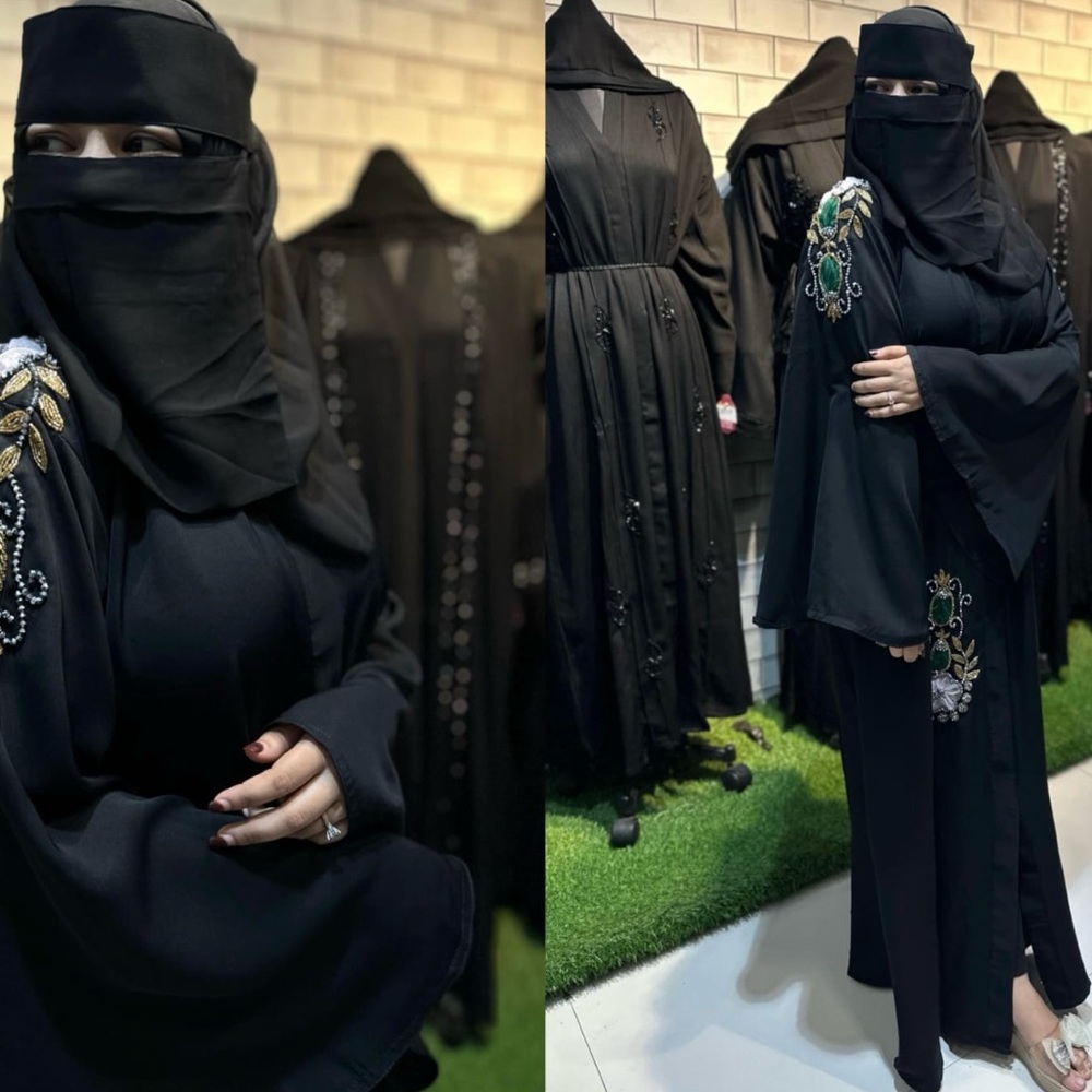 🌹DUBAI HANDWORK ABAYA MODEST WEAR MUSLIM ABAYA HIJAB 🌹